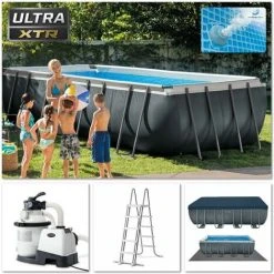 Intex Swimmingpool XTR Ultra Frame Pool Set 549 X 274 X 132 Cm 26356