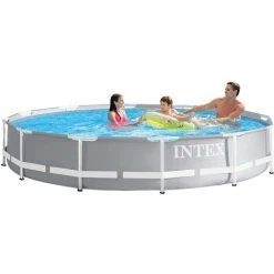 Intex 26712 Swimming Pool Set Frame Prism Ø366 X 76 Cm Pumpe Schwimmbecken Pool -INTEX Geschäft 19999310 3