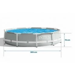 Intex 26702 Swimming Pool Set Frame Prism Ø305 X 76 Cm Pumpe Schwimmbecken Pool -INTEX Geschäft 21779262 5