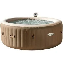 INTEX PureSpa Bubble Whirlpool Für 4 Personen - Beige