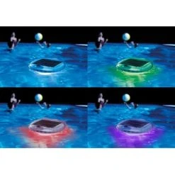 Intex Poolbeleuchtung LED Solar Poollicht Poollampe Schwimmlicht Pool 28695 -INTEX Geschäft 32527956 3