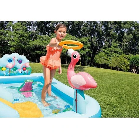Intex Play Center Jungle Adventure Planschbecken Pool Wasserrutsche Aufblasbar 3 Intex Play Center Jungle Adventure Planschbecken Pool Wasserrutsche Aufblasbar – Bild 3