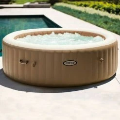 Intex 28426 Whirlpool Pure SPA Bubble Massage 196x71 Cm Aufblasbar 4 Personen -INTEX Geschäft 49922427 3