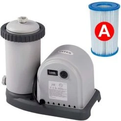 Intex 26732 Prism Frame Swimming Pool Set Ø549x122cm Pumpe Leiter Abdeckplane -INTEX Geschäft 51166951 4