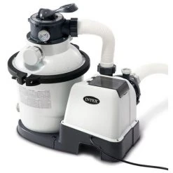 Intex Frame Swimming Pool Set "Graphit" Graphit Ø 478 X 124 Cm Inkl. Sandfilteranlage -INTEX Geschäft 52934002 5