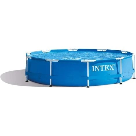 Intex Metal Frame Pool - Aufstellpool - Ø 366 X 76 Cm 1 Intex Metal Frame Pool - Aufstellpool - Ø 366 X 76 Cm