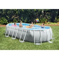 INTEX Prism Frame Oval Swimming Pool 503x274x122 Cm Schwimmbecken 26796 -INTEX Geschäft 58212022 3