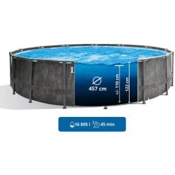 INTEX Greywood Prism Frame 457x122 Cm Schwimmbecken 26742 -INTEX Geschäft 58212023 5