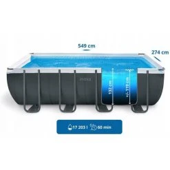 INTEX Ultra Frame Swimming Pool 549x274x132 Cm Rechteck Stahlwand 26356 -INTEX Geschäft 58212026 5