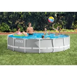 INTEX Prism Frame Swimming Pool Schwimmbecken 457x107 Cm Komplett-Set 26724 -INTEX Geschäft 58212028 3