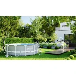 INTEX Metal Prism Frame Swimming Pool Schwimmbecken 366x99 Cm Komplett-Set 26716 -INTEX Geschäft 58212029 3