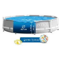 INTEX Prism Frame Swimming Pool Schwimmbecken 427x107 Cm Komplett-Set 26720 -INTEX Geschäft 58212034 5