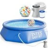 INTEX Easy Set Swimming Pool 305x76 Cm Schwimmbecken Quick-Up Schwimmbad 28122 Mit Filterpumpe