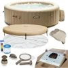 INTEX Whirlpool Pure SPA 28428 Bubble Massage Therapy Für 6 Personen Kalkschutz