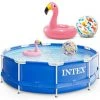 INTEX Metal Frame Swimming Pool 305x76 Cm Schwimmbecken Schwimmbad 28200