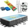 INTEX Ultra Frame Swimming Pool 732x366x132 Cm Rechteck Stahlrahmen 26364