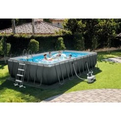 INTEX Ultra Frame Swimming Pool 732x366x132 Cm Rechteck Stahlrahmen 26364 -INTEX Geschäft 58212048 3