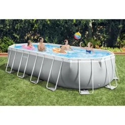 INTEX Prism Frame Oval Swimming Pool 610x305x122 Cm Schwimmbecken 26798 7 INTEX Prism Frame Oval Swimming Pool 610x305x122 Cm Schwimmbecken 26798 -INTEX Geschäft 58212050 3