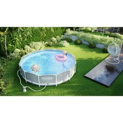 INTEX Metal Prism Frame Swimming Pool 305x76 Cm Schwimmbecken Mit Pumpe 26702 -INTEX Geschäft 58212051 2