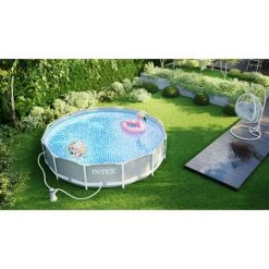 INTEX Metal Prism Frame Swimming Pool 366x76 Cm Schwimmbecken Mit Pumpe 26712 -INTEX Geschäft 58212151 2