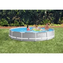 INTEX Metal Prism Frame Swimming Pool 366x76 Cm Schwimmbecken Mit Pumpe 26712 -INTEX Geschäft 58212151 3