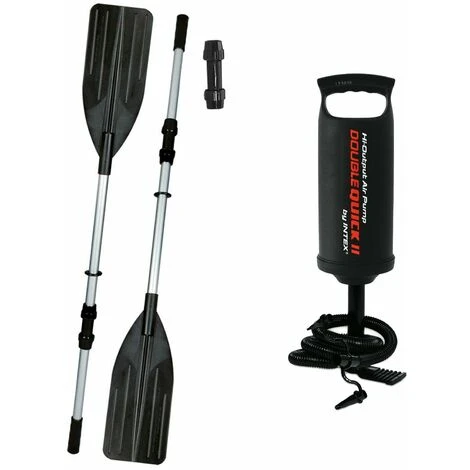 Intex Motorbootset Schlauchboot Seahawk 4 Heckspiegel Elektromotor 4 Intex Motorbootset Schlauchboot Seahawk 4 Heckspiegel Elektromotor – Bild 4