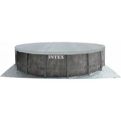 Intex Premium Frame Pool Set Prism Greywood Ø 457 X 122 Cm -INTEX Geschäft 60293267 3
