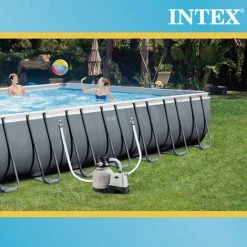 Intex Frame Pool Set Ultra Quadra XTR 732 X 366 X 132 Cm - Mit Salzwassersystem -INTEX Geschäft 60293269 5