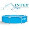 Intex Metal Frame Pool Ø 244 X 51 Cm - Ohne Zubehör