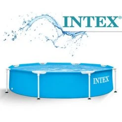 Intex Metal Frame Pool Ø 244 X 51 Cm - Ohne Zubehör