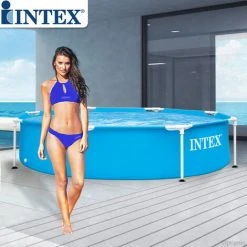 Intex Metal Frame Pool Ø 244 X 51 Cm - Ohne Zubehör -INTEX Geschäft 60575091 3
