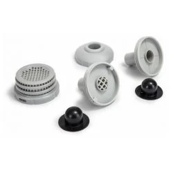 Intex Anschluss-Set Ø 32 Mm - Kompatibel Mit Wasserbelebung Grau Anschluss-set Kompatibel Wasserbelebung Grau