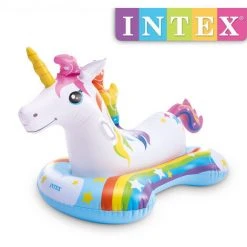 Intex Unicorn Ride-On Einhorn Pool Schwimmtier 163 X 86 Cm -INTEX Geschäft 72280143 3