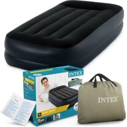 Intex Luftbett Mit Pumpe Gästebett Luftmatratze Selbstaufblasend 191x99x42 Cm