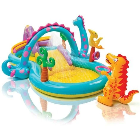 Intex 57135 Play Center Dinoland Planschbecken Pool Wasserrutsche +Bälle 1 Intex 57135 Play Center Dinoland Planschbecken Pool Wasserrutsche +Bälle