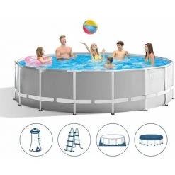 Intex 26726 Ex 26736 Prism Frame Rund Aufstellpool 457x122 Cm -INTEX Geschäft 9500930 3